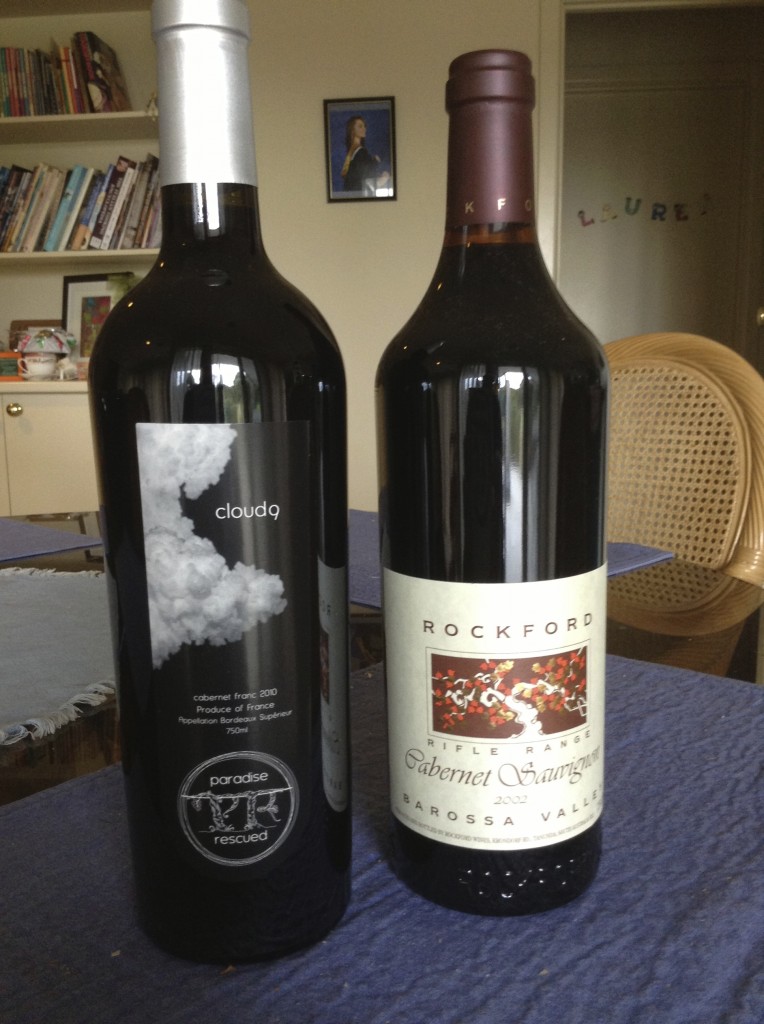 Serious Cabernet.... Paradise Rescued Cloud9 CabFranc and Rockford 