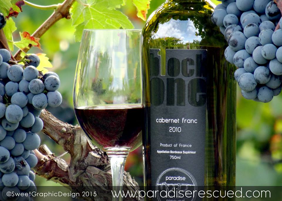 Paradise Rescued #B1ockOne Bordeaux varietal Cabernet Franc