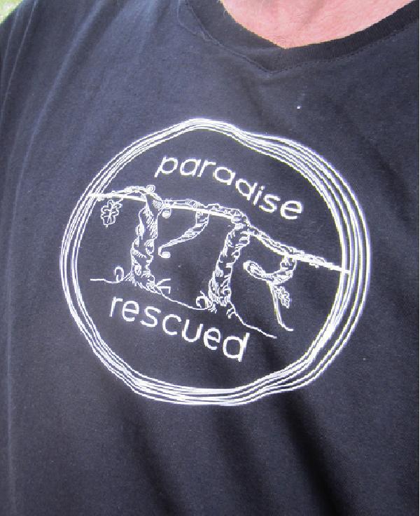 Paradise Rescued Tee Shirt - Harvest Day 2012 Cardan