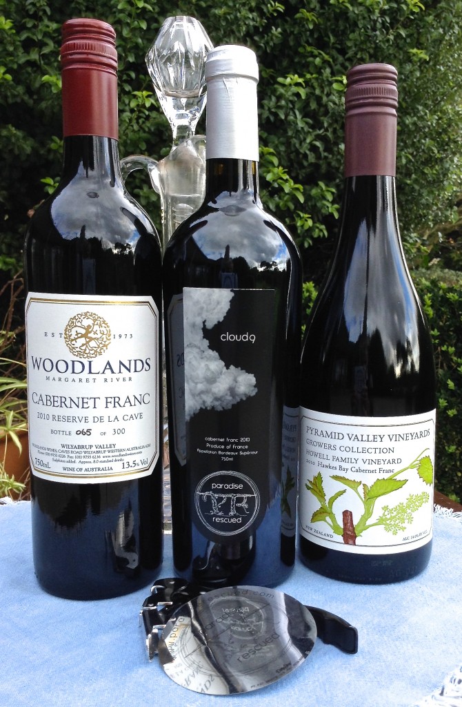 Three great Cabernet Francs for #Cabernet Day