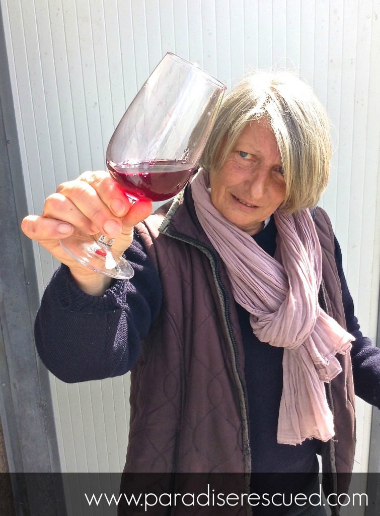 One of the greatest rewards - Pascale our vigneronne