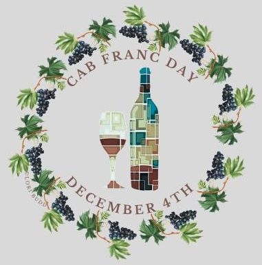 Cabernet Franc Day - otherwise known as CabFranc Day (#CabFrancDay) is held on the 4th December every year.